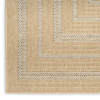 The Rug Corner Nourison Home Nourison Home - Tulum Taupe/Green Area Rug TLM04  