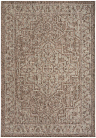 Nourison Home - Tulum Brown Area Rug TLM05
