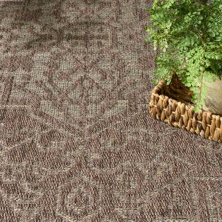 Nourison Home - Tulum Brown Area Rug TLM05