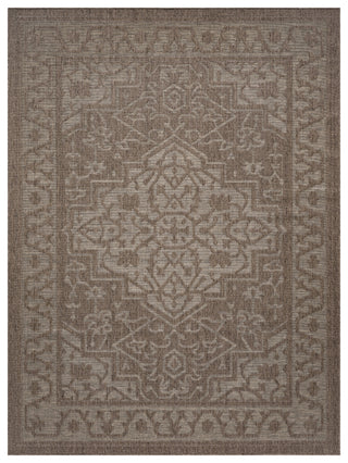 Nourison Home - Tulum Brown Area Rug TLM05