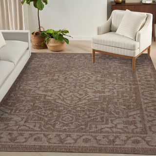 Nourison Home - Tulum Brown Area Rug TLM05