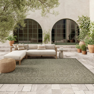 The Rug Corner Nourison Home Tulum TLM05 OLIVE Area Rugs  