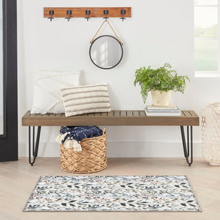 The Rug Corner Nourison Home Nourison Home - Nourison Washables Ivory/Multi-Color Area Rug NWB05  