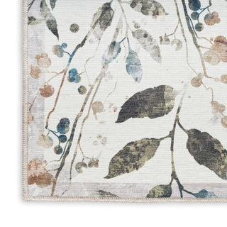 The Rug Corner Nourison Home Nourison Home - Nourison Washables Ivory/Multi-Color Area Rug NWB05  