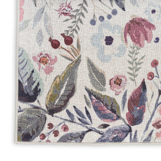 The Rug Corner Nourison Home Nourison Home - Nourison Washables Ivory/Pink Area Rug NWB01  