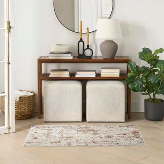 The Rug Corner Nourison Home Quarry QUA01 IVRUS Area Rugs  
