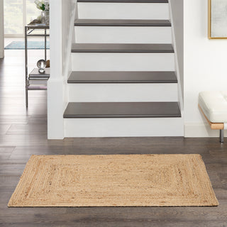 The Rug Corner Nourison Home Natural Jute NJT03 NATRL Area Rugs  