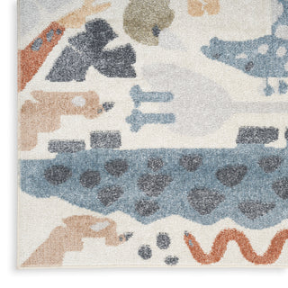 The Rug Corner Nourison Home Astra Machine Washable ASW01 IVORY Area Rugs  