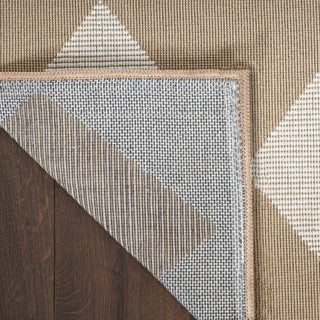 The Rug Corner Nourison Home Nourison Home - WAshable Modern Jute Natural/Ivory Area Rug MDJ01  