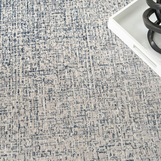 The Rug Corner DKNY Grand Street GRN03 IVBLU Area Rugs  