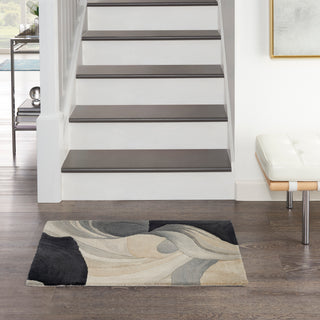 Nourison Home - Prismatic Ivory/Black Area Rug PRS41