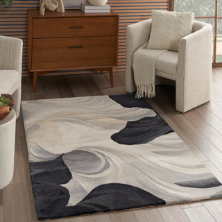 Nourison Home - Prismatic Ivory/Black Area Rug PRS41