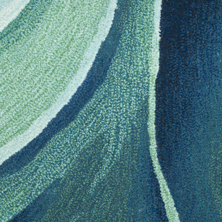 Nourison Home - Prismatic Silver/Green Area Rug PRS42