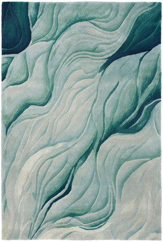 Nourison Home - Prismatic Silver/Green Area Rug PRS42