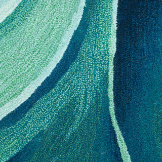 Nourison Home - Prismatic Silver/Green Area Rug PRS42