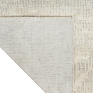 The Rug Corner Calvin Klein Calvin Klein Notes - Ivory/Silver Area Rug NOT01  
