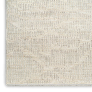 The Rug Corner Calvin Klein Calvin Klein Notes - Ivory/Silver Area Rug NOT01  