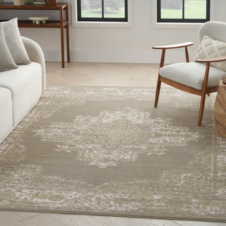The Rug Corner Nourison Home Grafix GRF14 OLIVE Area Rugs  