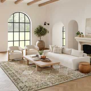 The Rug Corner Nourison Home Nourison Home - Grafix Green Area Rug GRF31  