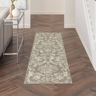 The Rug Corner Nourison Home Jubilant JUB09 OLIVE Area Rugs  