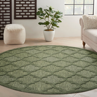 The Rug Corner Nourison Home Easy Care NES01 GREEN Area Rugs  