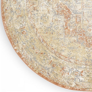 The Rug Corner Nourison Home Nourison Home - Nourison Essentials  Beige/Rust Area Rug NRE07  