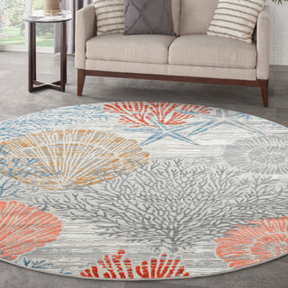 The Rug Corner Nourison Home Seaside SDS04 MULTI Area Rugs  
