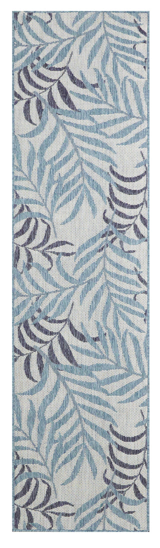 The Rug Corner Nourison Home Garden Oasis GOA01 BLUE Area Rugs  