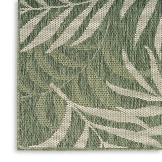 The Rug Corner Nourison Home Garden Oasis GOA01 GRNIV Area Rugs  
