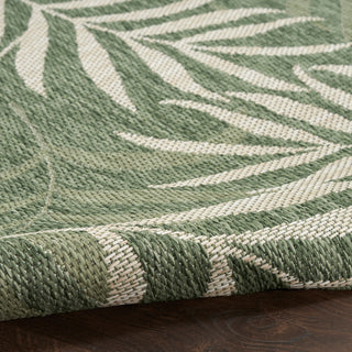 The Rug Corner Nourison Home Garden Oasis GOA01 GRNIV Area Rugs  
