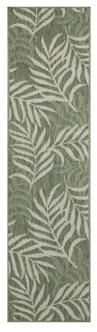 The Rug Corner Nourison Home Garden Oasis GOA01 GRNIV Area Rugs  
