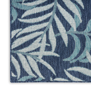 The Rug Corner Nourison Home Garden Oasis GOA01 NAVY Area Rugs  