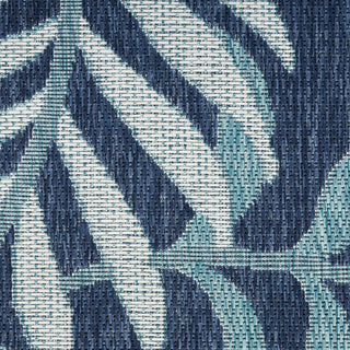 The Rug Corner Nourison Home Garden Oasis GOA01 NAVY Area Rugs  