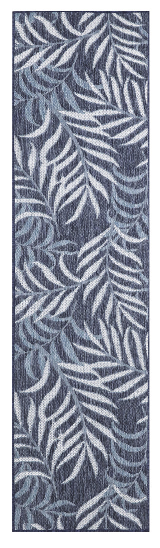 The Rug Corner Nourison Home Garden Oasis GOA01 NAVY Area Rugs  
