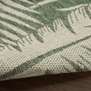 The Rug Corner Nourison Home Garden Oasis GOA02 GRNIV Area Rugs  
