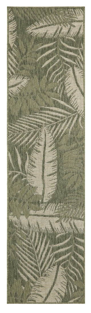 The Rug Corner Nourison Home Garden Oasis GOA02 GRNIV Area Rugs  