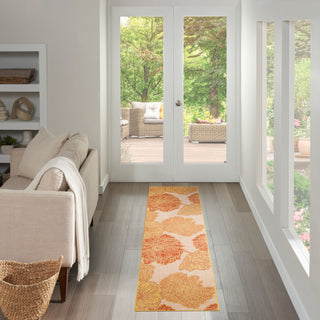 The Rug Corner Nourison Home Nourison Home - Garden Oasis Coral Area Rug GOA04  