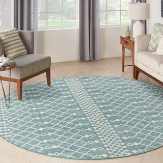Nourison Home - Positano Aqua Area Rug POS02