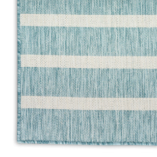 The Rug Corner Nourison Home Nourison Home - Positano Aqua/Ivory Area Rug POS03  