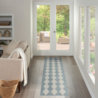 The Rug Corner Nourison Home Positano POS04 AQUA Area Rugs  