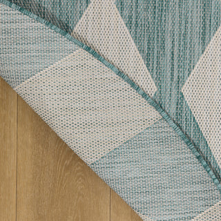The Rug Corner Nourison Home Positano POS04 AQUA Area Rugs  