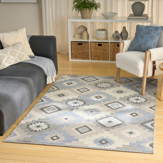 Nourison Home - Copperenhagen Ivory/Blue Area Rug CPN01