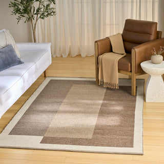 Nourison Home - Copperenhagen Ivory/Mocha Area Rug CPN02