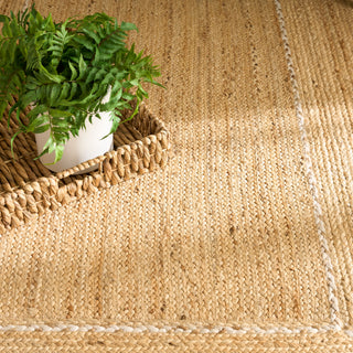 The Rug Corner Nourison Home Terrazzo Jute TRJ01 NATRL Area Rugs  