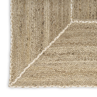 The Rug Corner Nourison Home Nourison Home - Terrazzo Jute Natural/Grey Area Rug TRJ01  