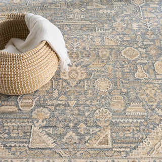 The Rug Corner Nourison Home Retreat RET03 IVBLU Area Rugs  