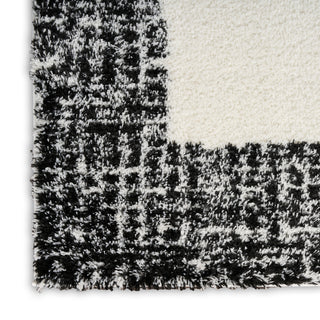 Nourison Home - Pacific Shag Ivory/Black Area Rug PCS02