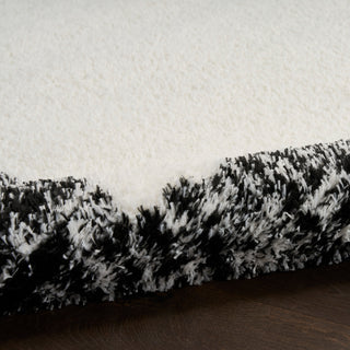 Nourison Home - Pacific Shag Ivory/Black Area Rug PCS02