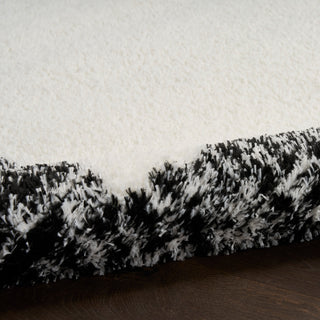 Nourison Home - Pacific Shag Ivory/Black Area Rug PCS02