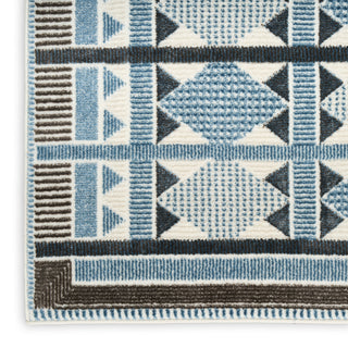 The Rug Corner Nourison Home Nordic NRC06 BLUE Area Rugs  